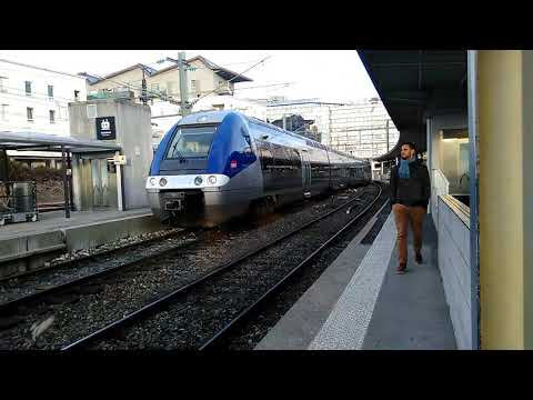 Arrivée agc venant de saint Gervais les bains le Fayet