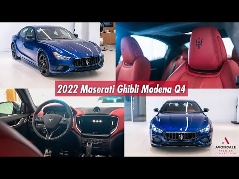 2022 Maserati Ghibli Modena Q4 Sedan, Stock #N1384001 || Maserati Dallas