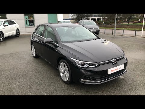 Approved Used Volkswagen Golf Style 1.5eTSI 150PS DSG in Deep Black - DG70YNY - Crewe Volkswagen