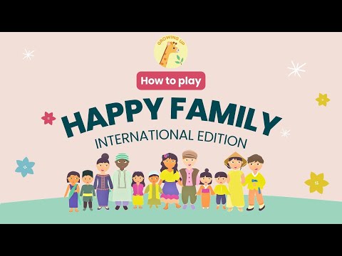 Growing Up Card Game - Happy Family - How to Play