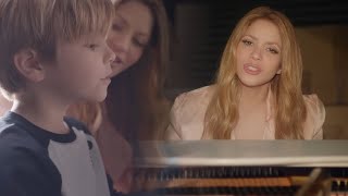 Shakira - Acróstico ft. Milan &amp; Sasha Piqué (Video Oficial) (Letra/Lyrics)