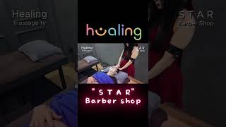 Mastering the Blade  A Precision Shave #massage #massagebarb…