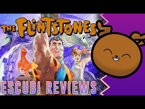 A MARAVILHOSA HQ DE OS FLINTSTONES por MARK RUSSELL