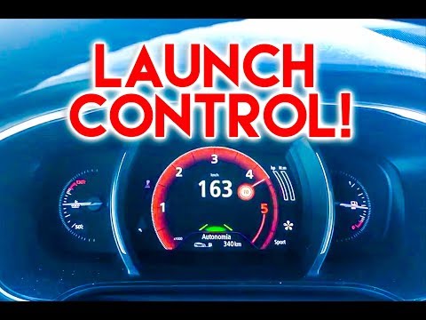 Renault Megane 1.6 dCi Launch Control Acceleration