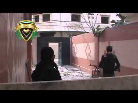 اشتباكات بين الجيش الحر  وقوات النظام في جوبر