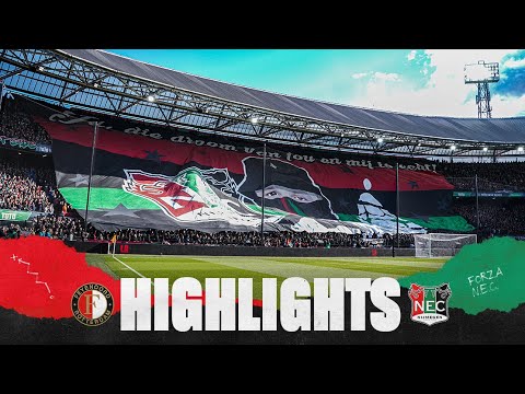 Feyenoord Rotterdam 1-0 NEC Eendracht Combinatie N...