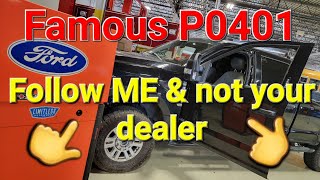 another dealer TOTALLY missed this P0401 | 2019 Ford 6.7 Powerstroke | SMH