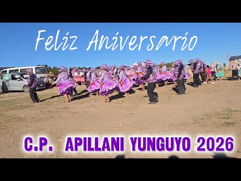FELIZ 9 ANIVERSARIO C.P.  APILLANI Provincia YUNGUYO 2026