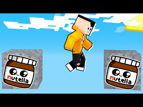 BADDI FUGGE DAL PARKOUR DELLA NUTELLA SU MINECRAFT!