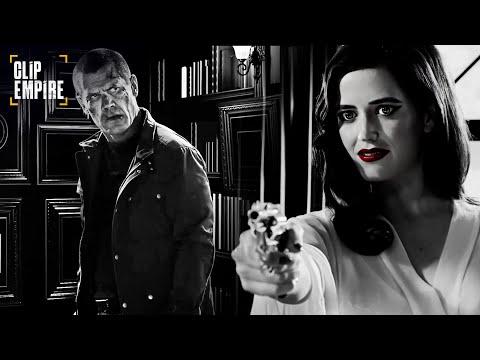 Ava Tries to Kill Dwight (full scene) | Sin City: A Dame to Kill For
