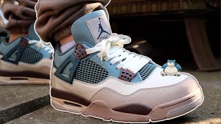 Charizard Next! Air Jordan 4 Snorlax Sneaker Custom (ON FOOT)