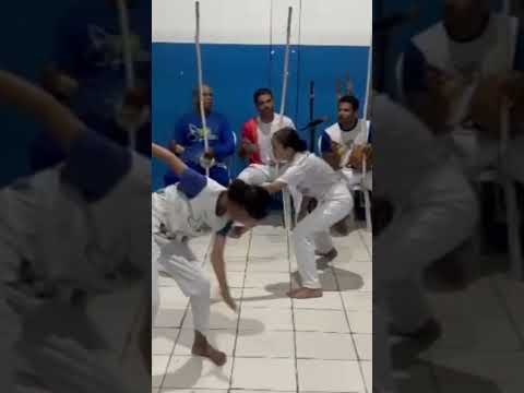 nossa roda de capoeira Araçás Bahia