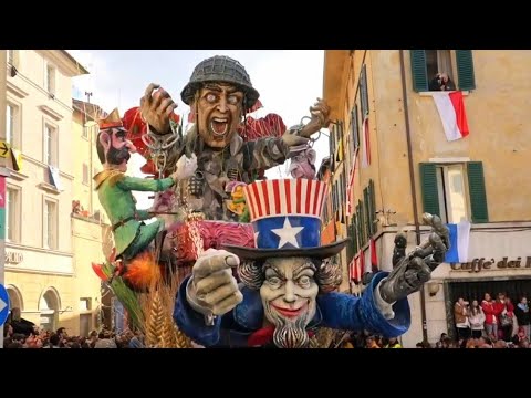 Cantiere Nottambuli carro: "Liberi dal dominio" - Carnevale di Foiano 2025