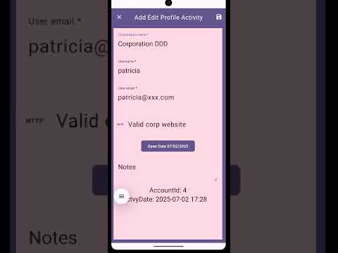 Accounts List