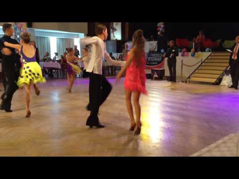 Jive finále - soutěž ve Frýdlantu nad Ostravicí 18.6. 2016 Junior I C