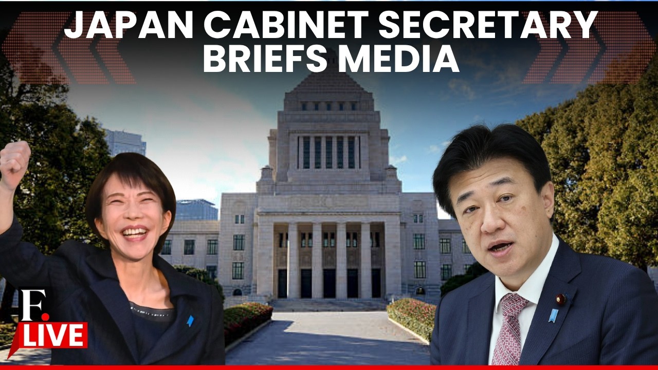 LIVE | Japan Cabinet Secretary Minoru Kihara Addresses Media As Japan Clears Data Law Bill | N18G