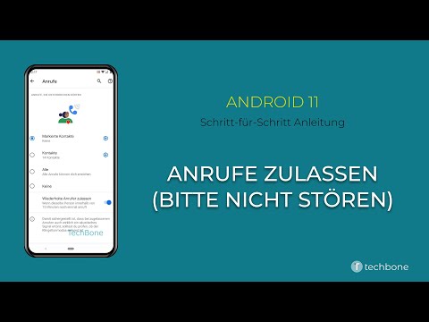 Anrufe zulassen (Bitte nicht stören) [Android 11]