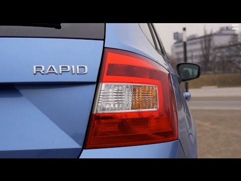 (ENG) Skoda Rapid Spaceback 1.2 TSI - Test Drive and Review Video