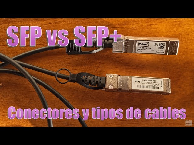 Vídeo relacionado con Cable Matters SFP Twinax de 10 Gbps DAC - 0,5 m / 1,6 pies, 10GBASE-CU, cable SFP+ de cobre pasivo de conexión directa, compatible con dispositivos Cisco, Ubiquiti, Huawei, Netgear y