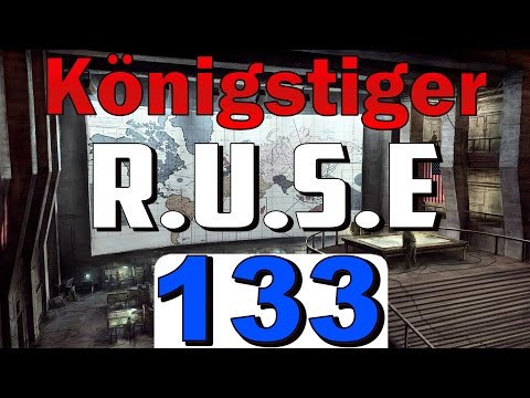 R.U.S.E // Königstiger vs Pershing #133 // 1080p 60FPS (German/Deutsch)