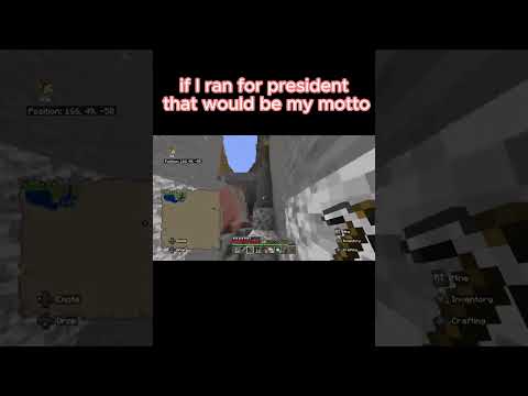 EPIC POV: Creating a President's Motto | Minecraft Silly Streamer
