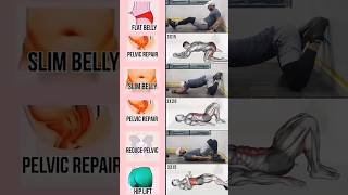 Hips+Belly+Pelvic Workout 💪🏻#shorts