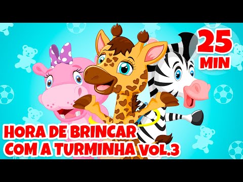Hora de Brincar com a Turminha Vol. 3 - Giramille 25 min | Desenho Animado Musical