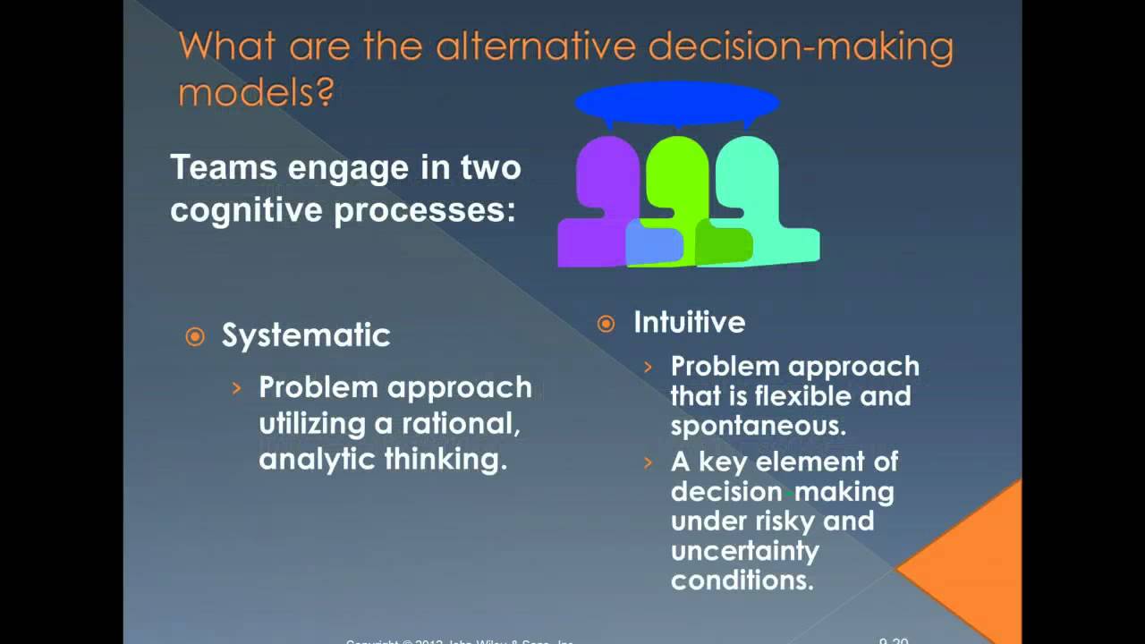 Decision Making and Creativity  ch9