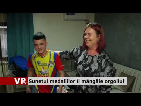 Sunetul medaliilor îi mângâie orgoliul
