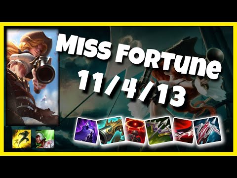 Miss Fortune vs Ezreal BR Challenger BOT (11/4/13) - v10.25