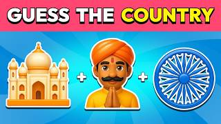 Can You Guess the Country by Landmark Emojis? 🌍🤔 | 40 Levels Quiz