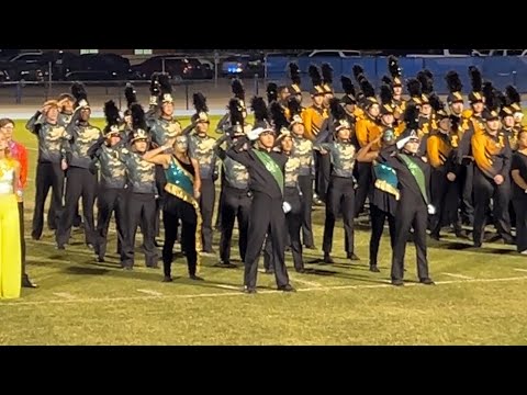 2024 State Evaluation Band Results Entrance & William Carey Drum Line
