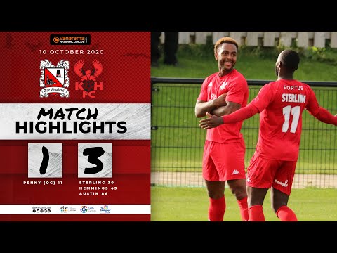 Match Highlights: Darlington 1-3 Harriers 10/10/20