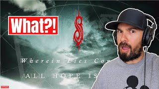 Rapper reacts to SLIPKNOT - Wherein Lies Continue (REACTION!!) | #SlipknotSaturday