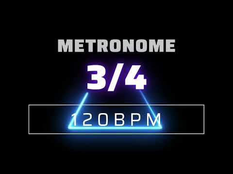 3/4 METRONOME 120 BPM △