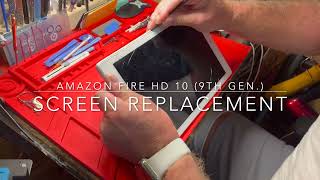 Amazon Fire HD 10 (9th Generation) Tablet - Screen Replacement