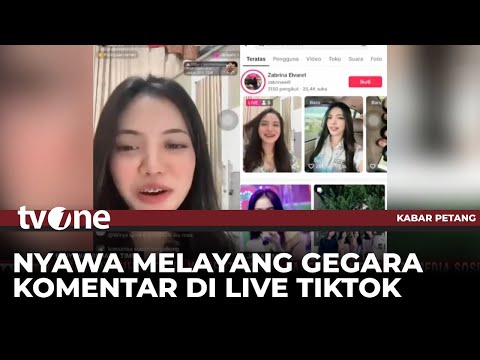 Pria di Banyuwangi Dibunuh Gegara Komentari Live Tiktok Wanita | Kabar Petang tvOne