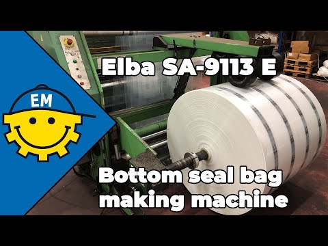Elba SA-9113 E | Bag Making Machine