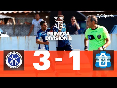 Acassuso 3 vs. J.J. Urquiza 1  | Fecha 3 | Primera División B 2019/2020