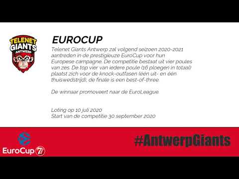 Antwerp Giants EuroCup Qualification 2020-2021