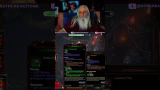Gaming Grandpa getting his diablo 3 game on for a few minutes highlights vid