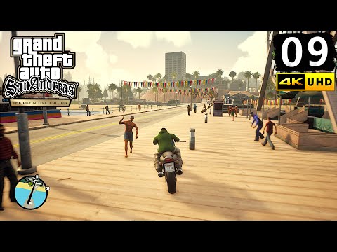 GTA San Andreas Definitive Edition Gameplay Walkthrough Part 9 - PC 4K 60FPS No Commentary