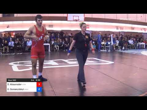 86 Kg Prelims Domenic Abounader Lebanon NYAC Vs Oleksii Domanytskyi Ukraine