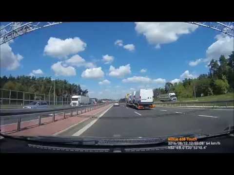 Przejazd od Węzła Warszawa Janki DK7 do Węzła Salomea S8 + DK7 Aleje Jerozolimskie