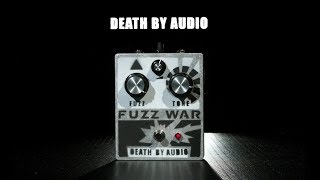 Death By Audio Fuzz War Distortion &amp; Fuzz | Gear4music demo