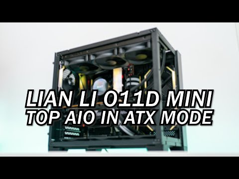 🔝 Offset Bracket for AIO/Radiator Top Mounting For Lian Li O11D Mini ...