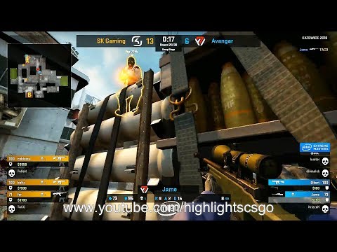CS:GO HIGHLIGHTSCSGO IEM Katowice 2018 SK AVANGAR Renegades Astralis TyLoo Cloud9