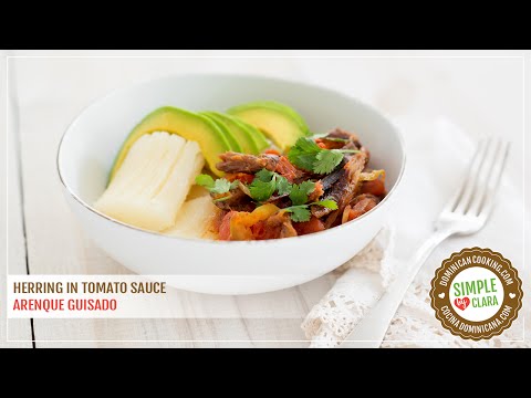Arenque Guisado (Herrings in Tomato Sauce)