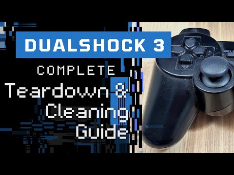 Refreshing Your Old Controller (Dualshock 3 Teardown and Cleaning Guide)