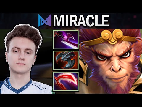 NIGMA.MIRACLE MONKEY KING WITH 18 KILLS - DOTA 2 7.26C GAMEPLAY